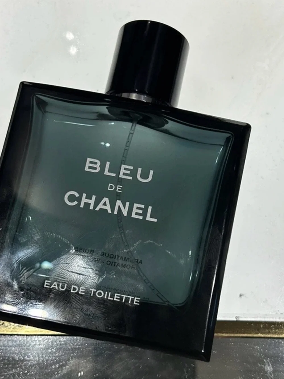 CHANEL Bleu - Dark Blue & Black men treatment for travel ( holiday gift )